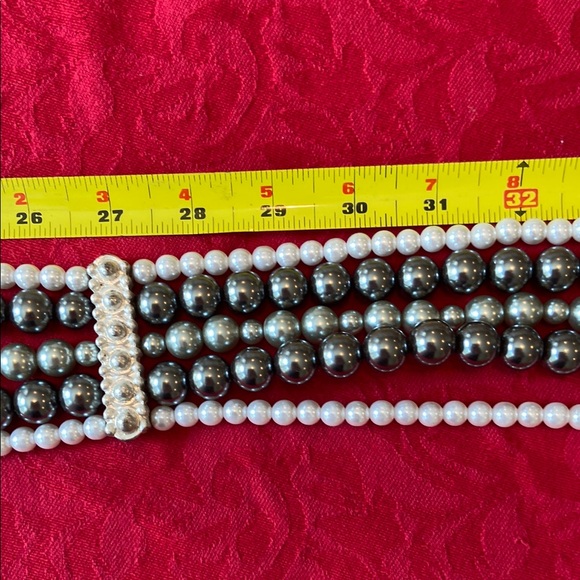 Chico's Black and White Multi-Strand Belt NWT - Picture 8 of 11